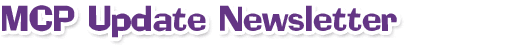 MCP Update Newsletter